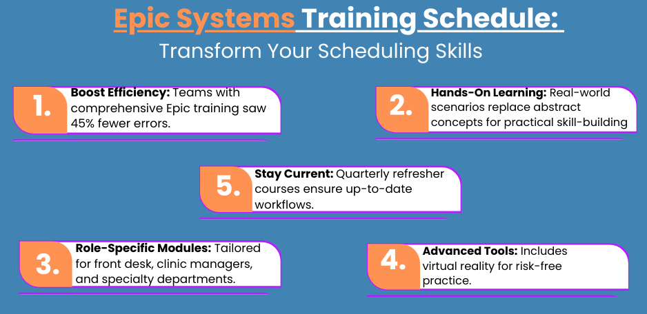 Epic Systems Training Schedule: What You Need to Know